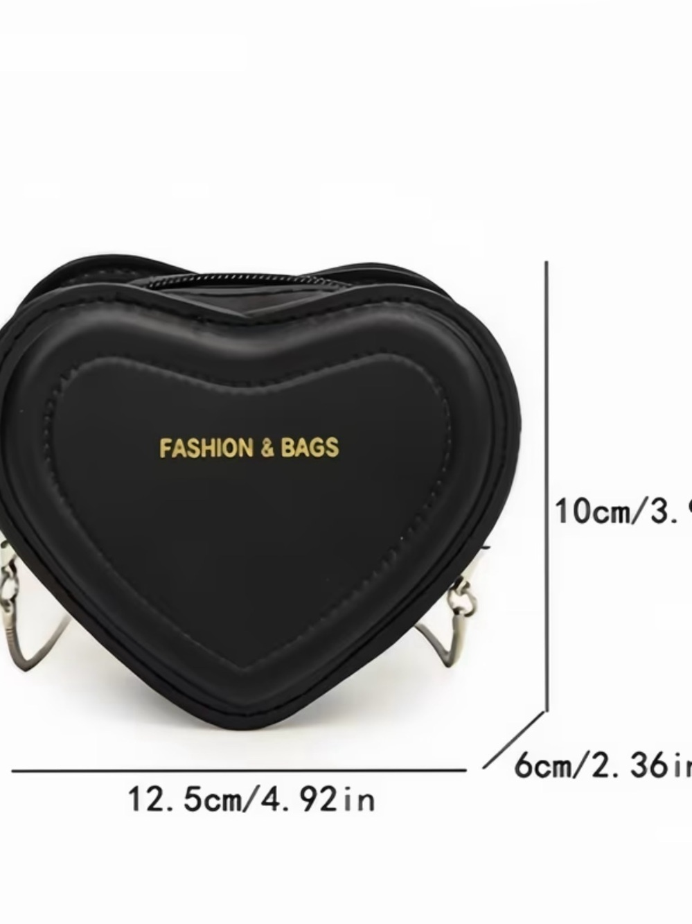 Black Heart Crossbody Bag. 🖤 - Picture 6 of 7